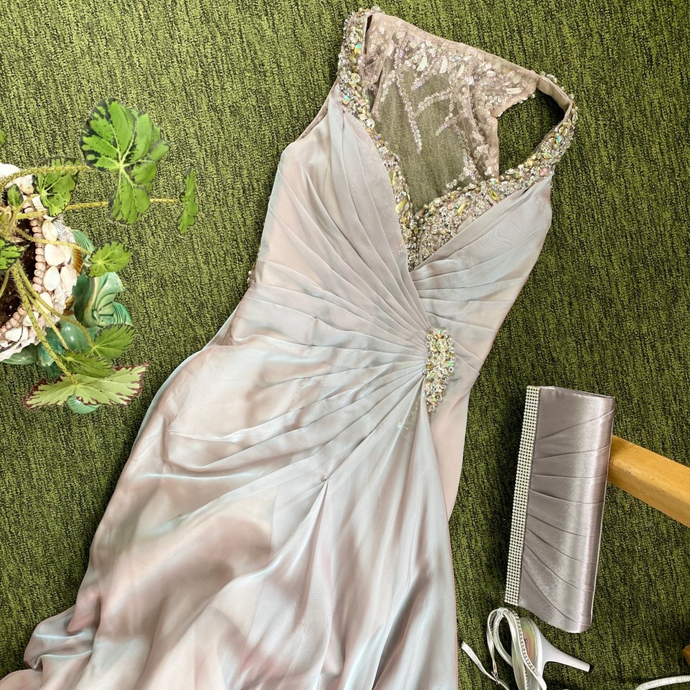 Camille La Vie Prom Dress with Detailed Back